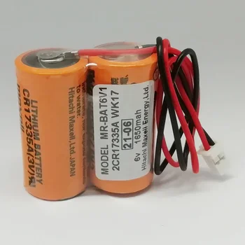 1pce MR-BAT6V1 2CR17335A WK17 6V PLC Lithium Battery