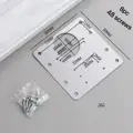 8K 8pcs and 48screws