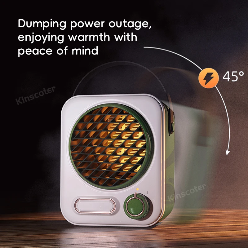 2023 New N7 Flame Mountain Desktop Electric Heater Small Home Portable Mini  Heater Office Atmosphere Heating Machine - AliExpress