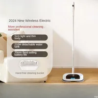 Electric Mop Battery 2000mah Rechargeable Wireless Handheld Household Intelligent Mop Sweeper Floor Scrubber Machine Spray Mop 2