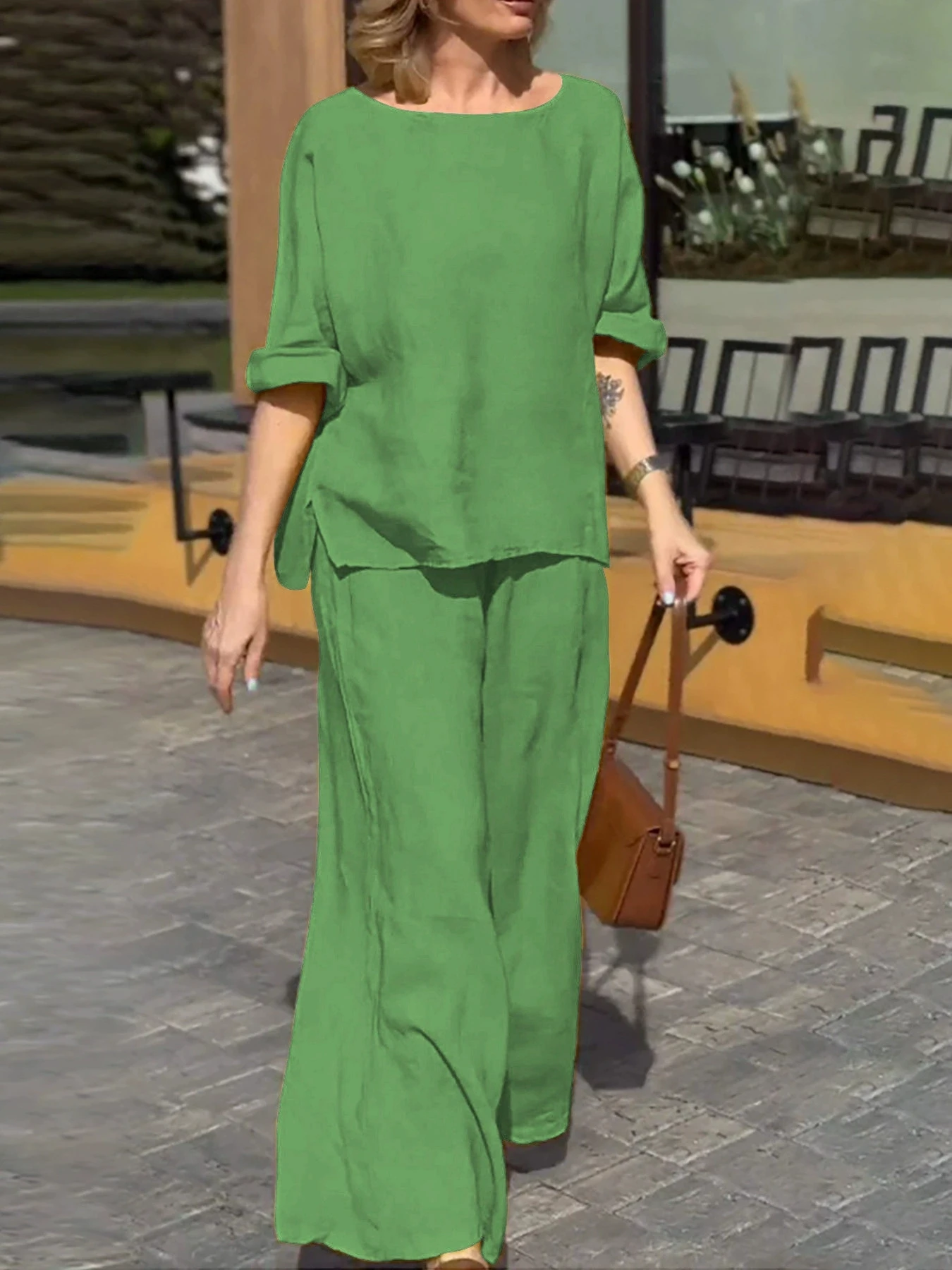 Como Usar o Conjunto Feminino de Linho