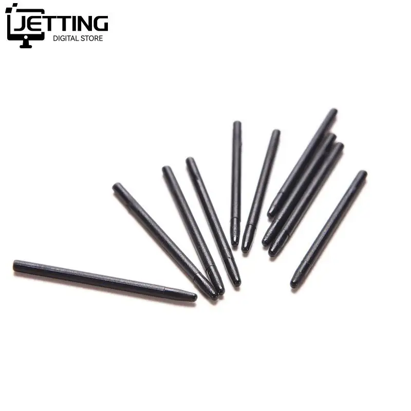 디지털 태블릿 펜 팁 그래픽 드로잉 패드 블랙 교체 리필 펜 펜촉, 와콤 대나무 CTE MTE CTL CTH 전용, 10 개