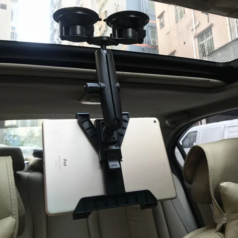 Car Tablet Holder Suction Cup Mount with inch Ball Supports for