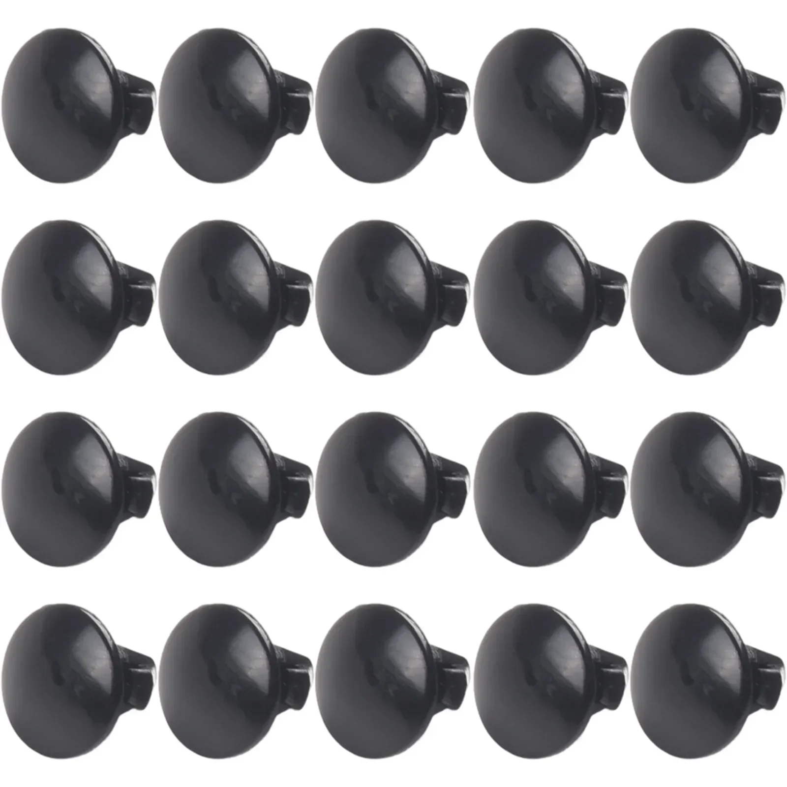 Lot De 20 Clips De Garniture De Portière, Type Poussoir En