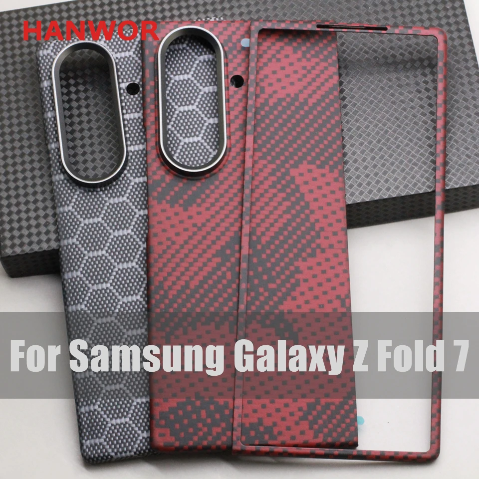 Premium Aramid Fiber Magnetic Foldable Phone Case with MagSafe Compatibility