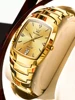 OLEVS Gold Tungsten Steel Watch for Men Women Quartz Male Wristwatch Waterproof Auto Date Fashion Casual Clock Reloj Hombre