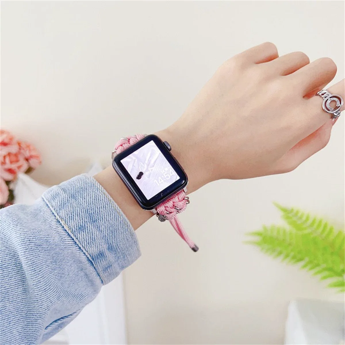 Cinturino per orologio in acciaio inossidabile per gioielli per iWatch serie 10/9/8/7/6/5 cinturino per orologio da polso alla moda 42/44/45/46/49 mm 38/40/41 mm_voghion.com