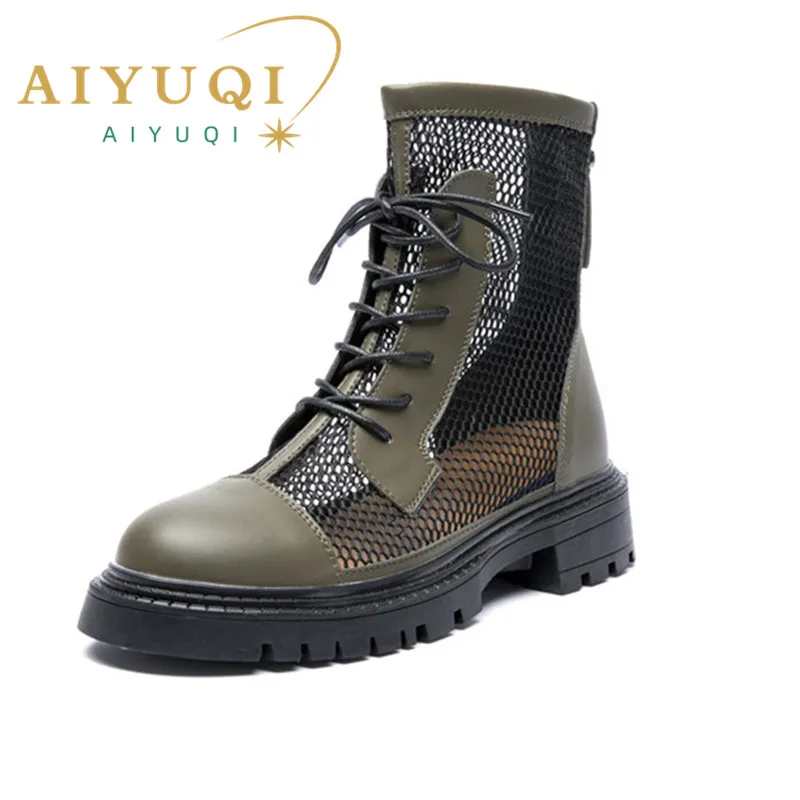 AIYUQI Sepatu Bot Musim Panas Wanita 
