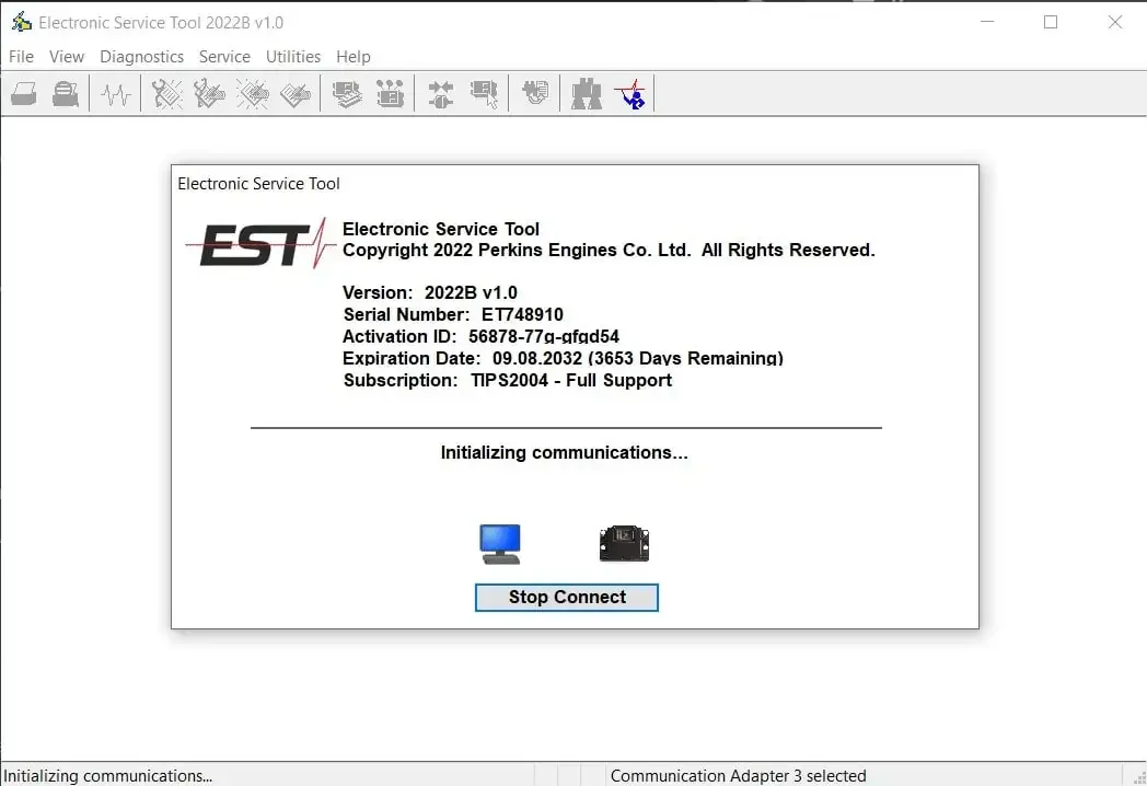 

Для Perkins Electronic Service Tool EST 2024A + Keygen + Factory Pass