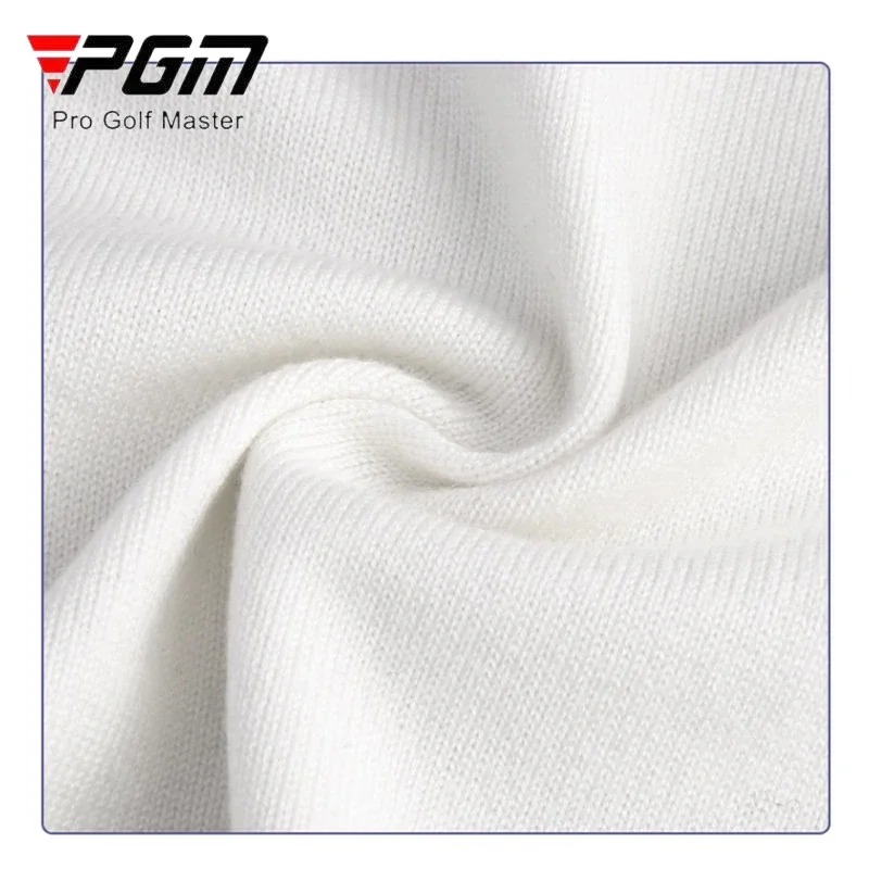 PGM Women Keep Warm Golf Jacket Winter Ladies Knitted Stand Collar Sweater Women Slim Long Sleeve Cardigan Full Zipper Golf Coat