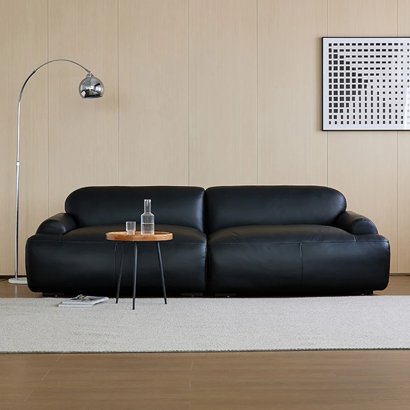 

High Quality Recliner Living Room Sofas Leather European Straight Designer Sofas Elegant Relax Divani Soggiorno Luxury Furniture