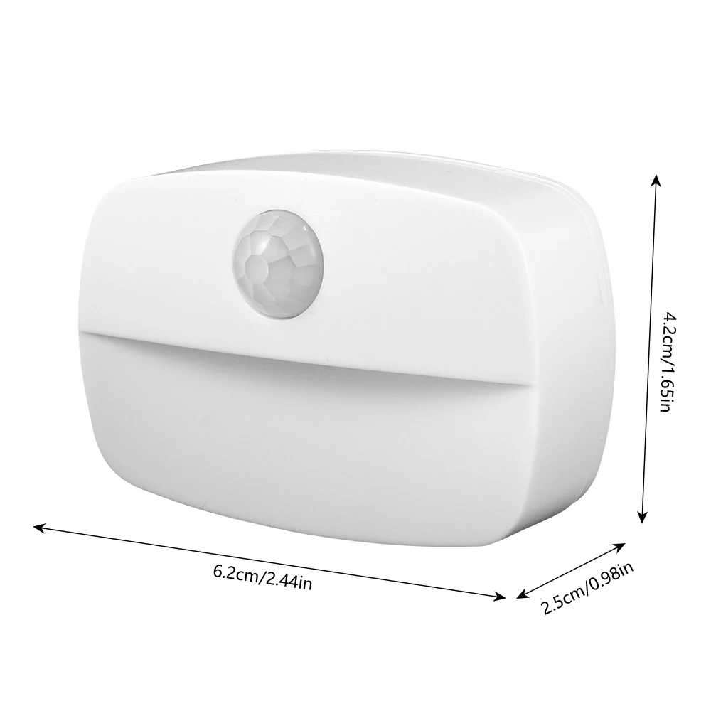 Motion Sensor Night Light PIR Human Infrared Activated for Wall Hallway Bedroom Closet Stair