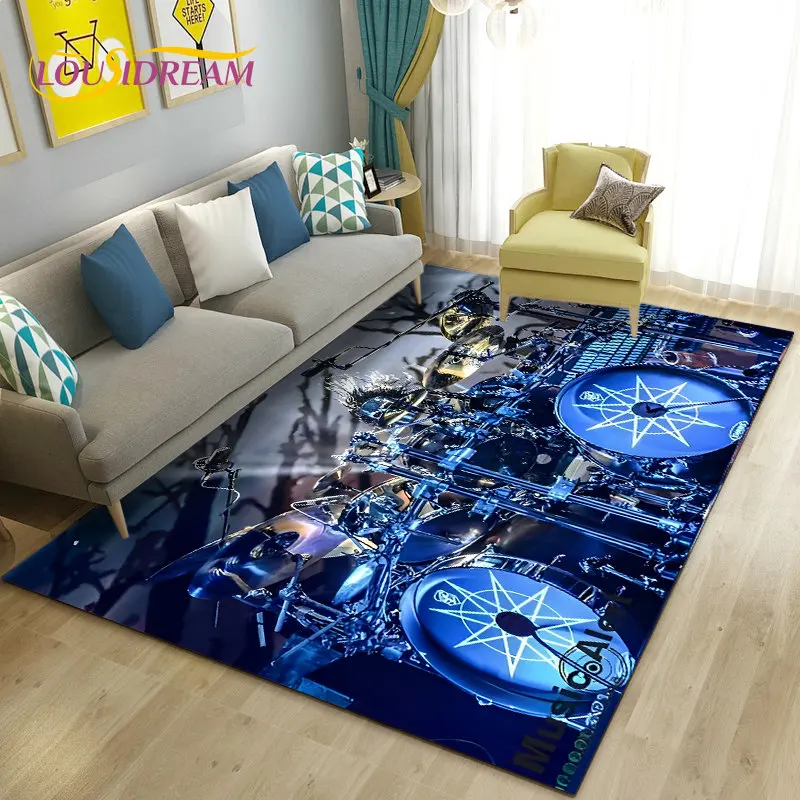 Tapis de tambour électronique pour enfants, tapis non ald, salon, table  basse, chambre à coucher, étagère, porte de tambour, maison, polymères -  AliExpress