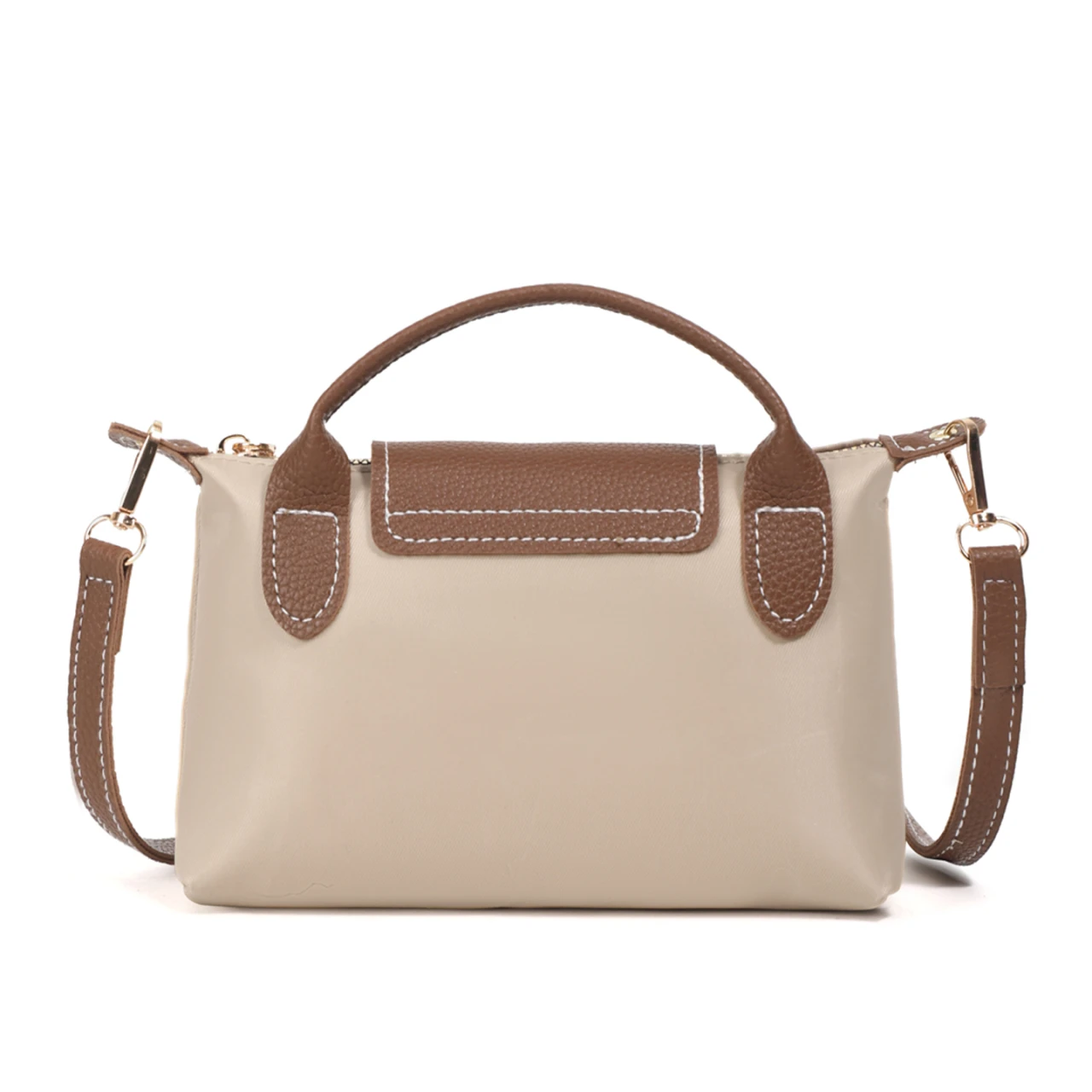 Borsa a tracolla alla moda e di tendenza, borsa a tracolla retrò, piccola borsa quadrata semplice ed elegante da donna. - immagine 4
