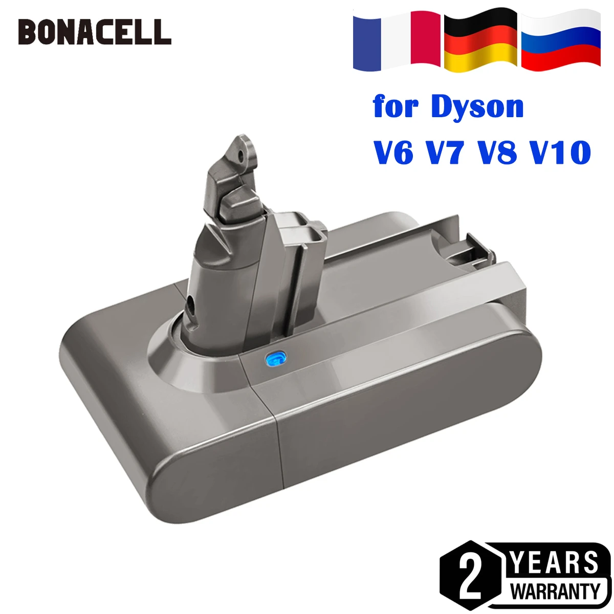 Vacuum Cleaner Battery For Dyson V6 V7 V8 V10 11 Series Sv07 Sv09 Sv10