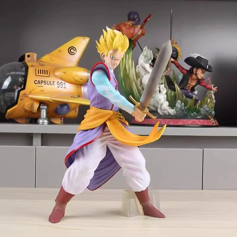 ドラゴン装飾付き剣フィギュア ドラゴンと龍の装飾 鍔20点セット