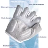 1 Pair Gym Body Building Training Fitness Gloves Sports Weight Lifting Exercise Slip-Resistant Gloves Yoga Gloves Women Men 4