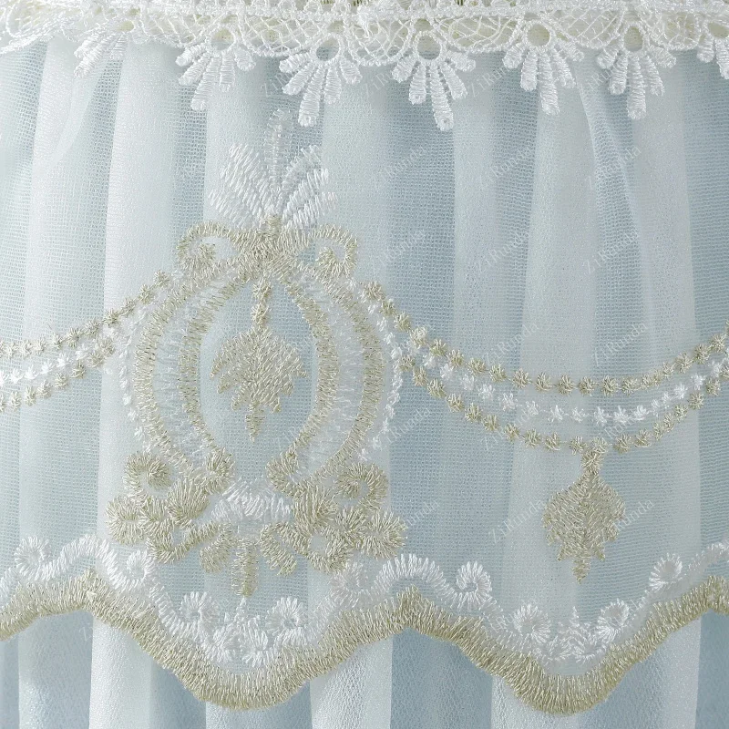 Water dispenser cover dust cover lace water dispenser two-piece set water bucket household bucket