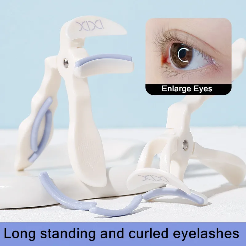 Wide-Angle Eyelash Curler Long Styling Natural Curled Lashes Enlarge Eyes