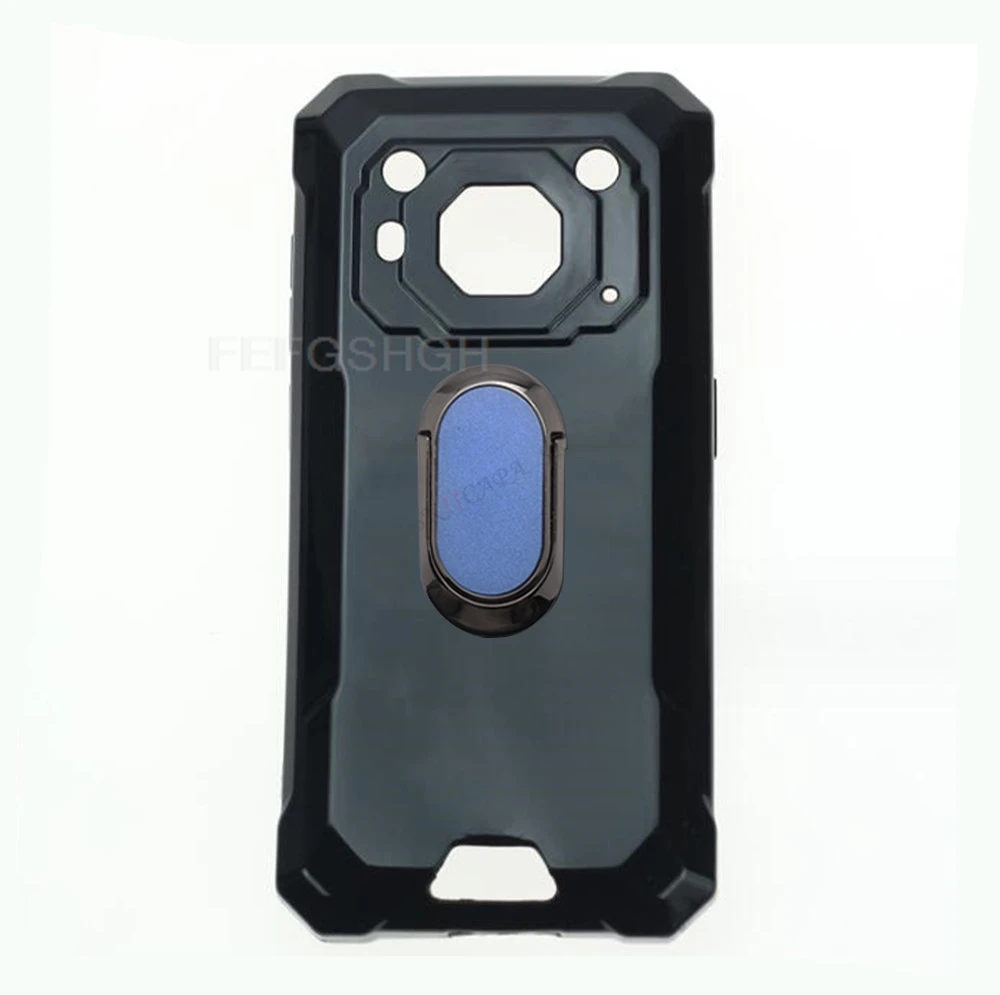 Enhanced Phone Cover with Back Ring Holder - TPU Soft Silicone