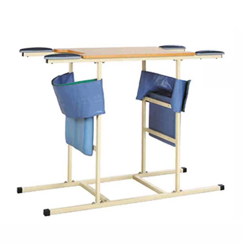 MIYAUP Two Person Standing Frame, Lower Limb Health Rehabilitation Training Equipment For Disabled People, Standing Equipment