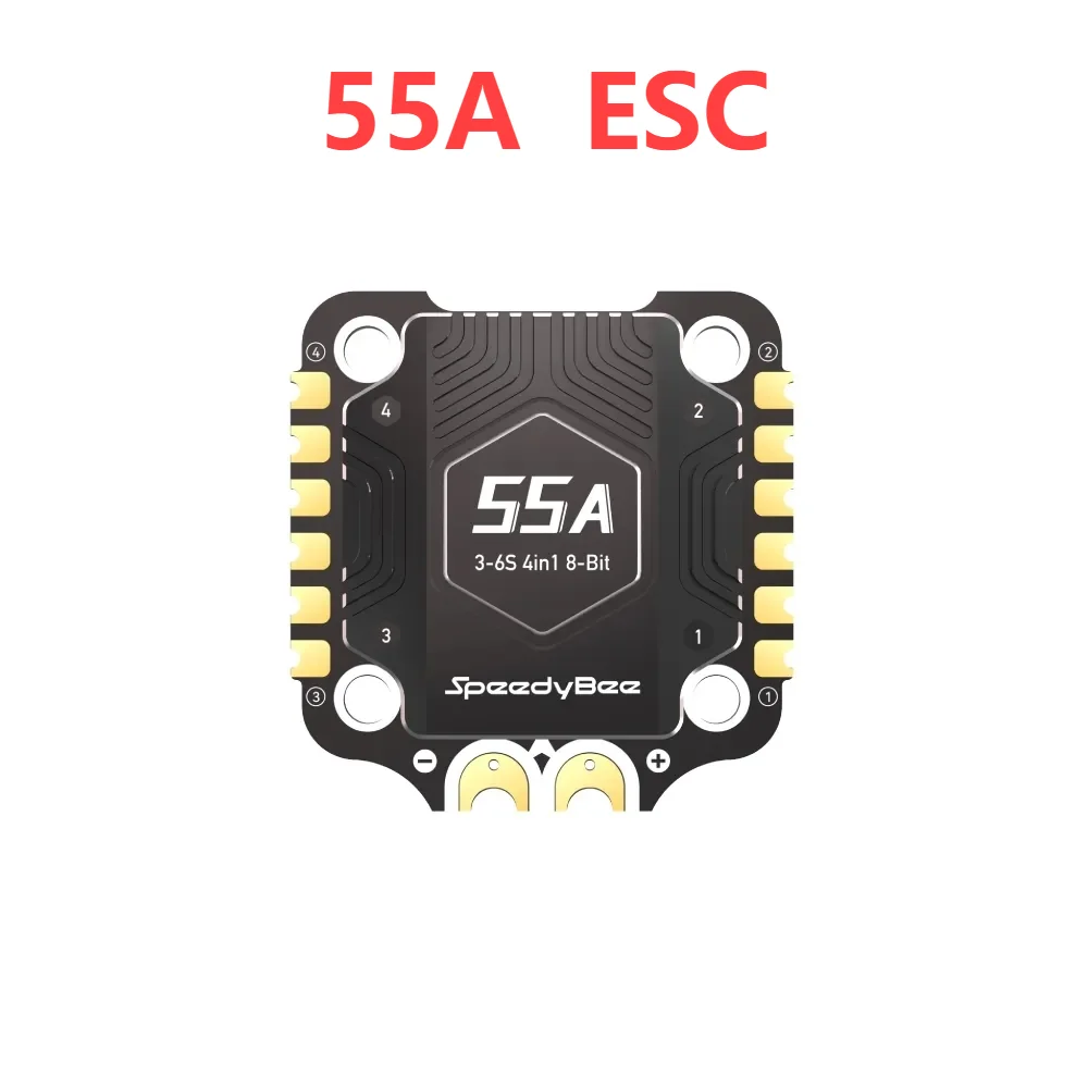 SpeedyBee F405 V3/V4 3-6S 30X30mm FPV Stack F405 Flight Controller BLHELIS 50A/55A 4in1 ESC for FPV Freestyle Drones DIY Parts images - 6