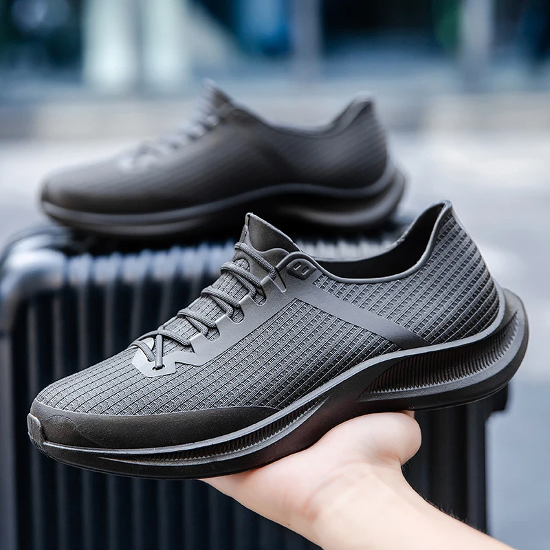 Motorcycle Riding Protective Boots New Rain Boots Short Tube Fashion Waterproof Shoes Outdoor Climbing Waterproof Rubber Shoes