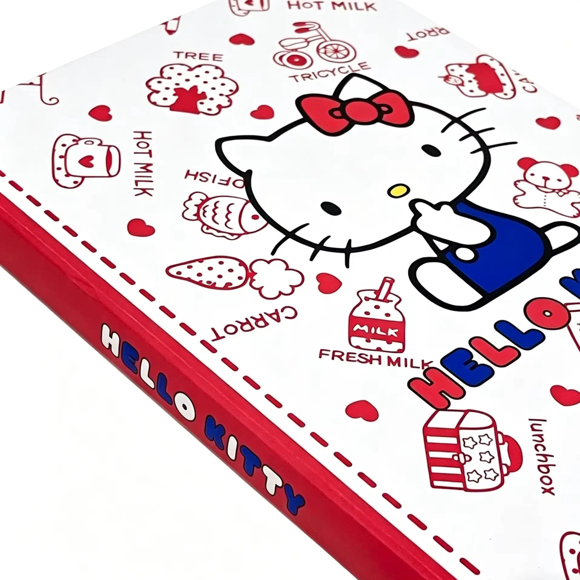 Sanrio Stationery Set 80 Pages Soft Leather Cover Cute Stationery School Supplies Planner Notebook - 5