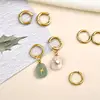 10pcs Stainless Steel Small Hoops Earring Piercing Ear Cartilage 8-20mm Women Men Stainles Steel Round Circle Pendientes 5