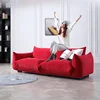 Modern Minimalist Fabric Sofa Soft Decoration Designer Recommends Small Apartment 2