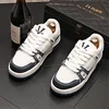 British Designer Wedding Party Shoes Autumn Fashion Casual Sneakers Round Toe Thick Bottom Walking Office Leisure Loafers T146 2