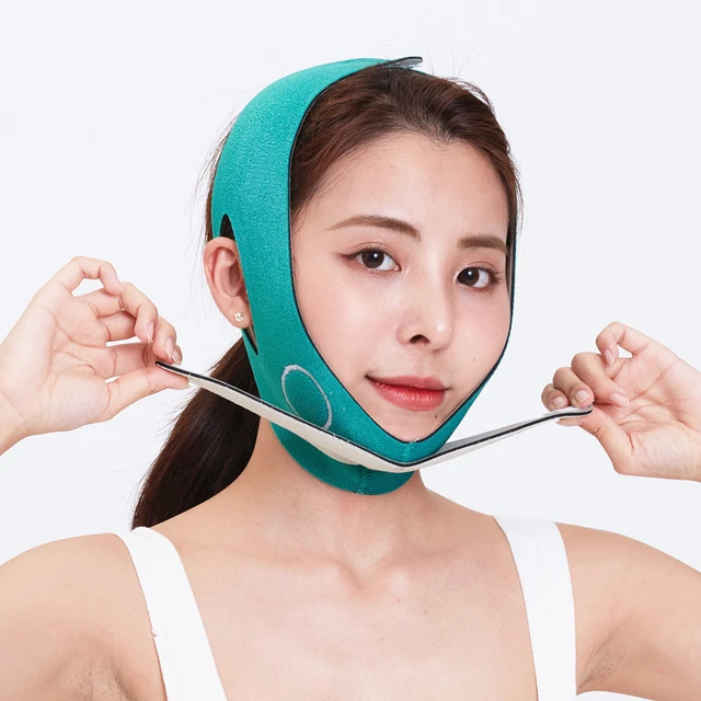 V Face Shaper Facial Slimming Bandage Women Elastic Chin Cheek Lift Up Belt  Mask Reduce Double Chin Facial Beauty Thining Tools