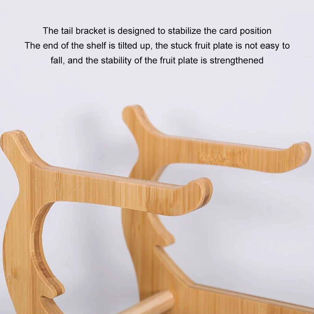 Three-tier Fruit Bowl For Large Ceramic Fruit Ceramic For Bowl Tiered Basket Detachable Trays