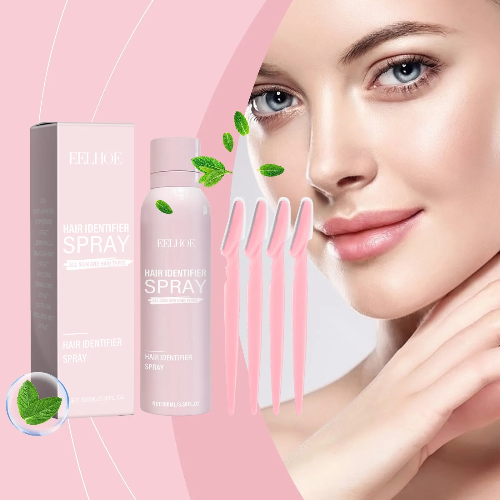 thumbnail image 1 of Spray Identificador de Cabello para Dermaplaning Facial para Mostrar el Vello Facial-Spray Identificador de Vello Facial para DermaplaningIdentificador de Vello Facial, 1 of 4