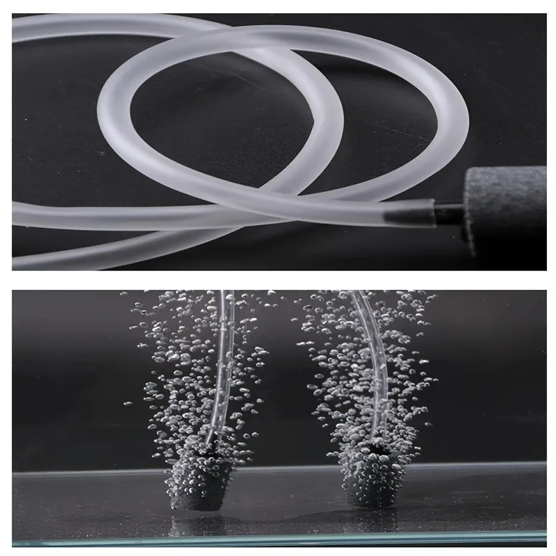 Aquarium Air Pump Fish Tank Aerator Pipe Silicone Oxygen Hose 4 Inner Diameter