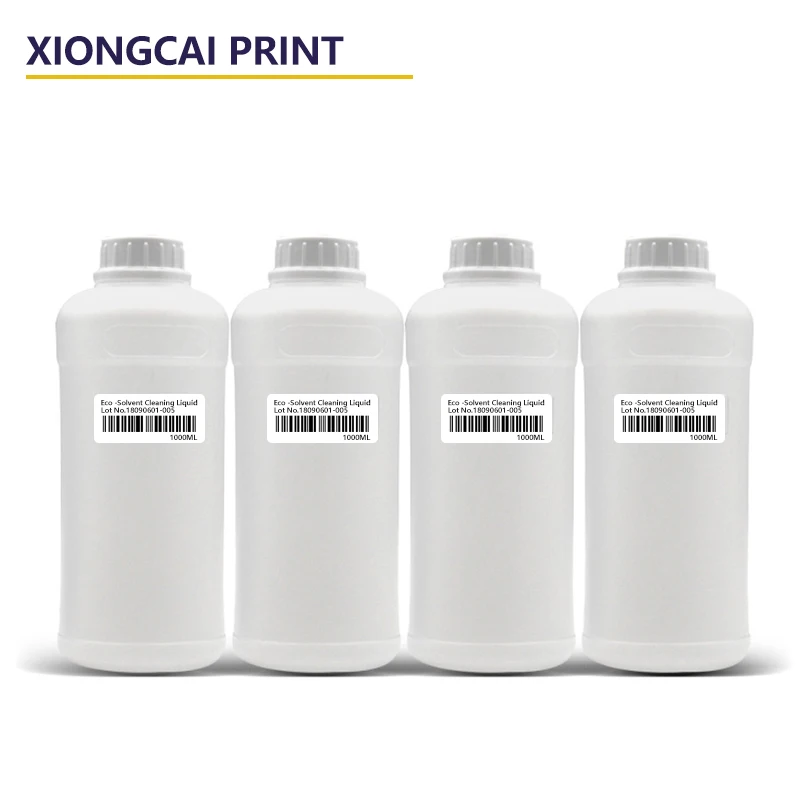 Eco -solvent Print Head Cleaning Liquid Uso para Cartuchos e Cabeças de Impressão Dx5 Dx6 Dc7 Dx10 Tx800 Xp600 1000ml - Imagem 2