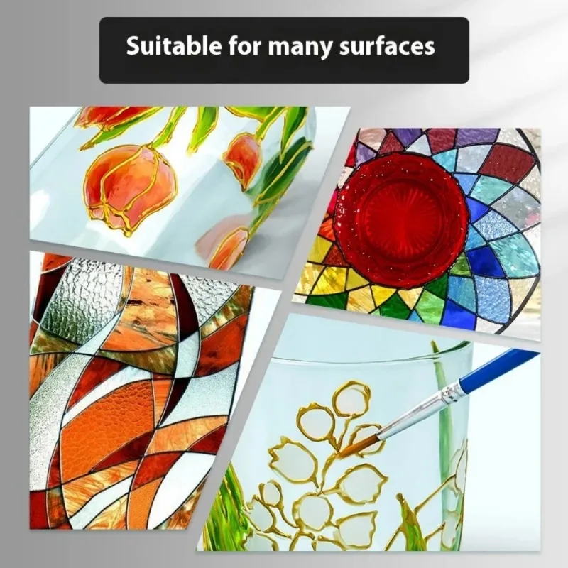 Glass Acrylic Paint Tubes 4