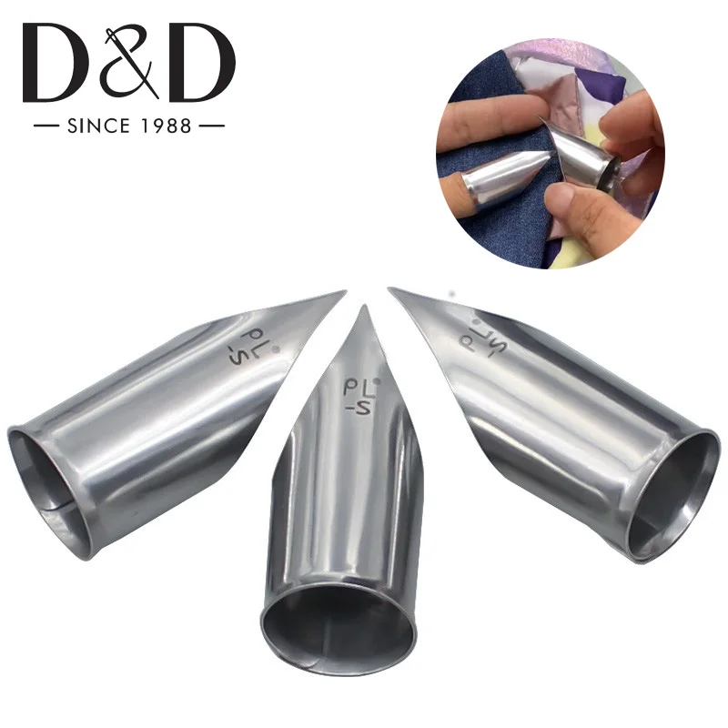 

1PC Lapel Tool Pocket Turning Tool Corner Turning Tool Trouser Shirt Pocket Lapel Finger Cover Anti-rust Sewing Supplies