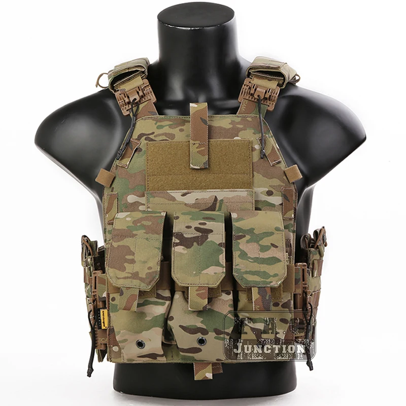 

Emerson Multicam Quick Release Armor Vest LBT-6094K High Speed Tube Cummerbund / Shoulder Strap Tactical Assaulter Plate Carrier
