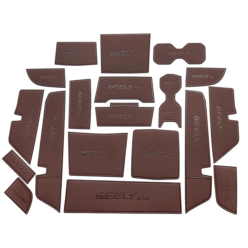 

Kx11 GEELY Monjaro Manjaro 2022 2023 Xingyue L Car Door Groove Mat Car Slot Anti-slip Cup Cushion Coaster Pad Accessories Parts