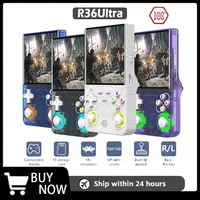R36 Ultra Console Portable Retro Game 4‘’ IPS Screen Handheld Game Players Emulator Pocket Video Player 64G/128G 20000+ Games 1