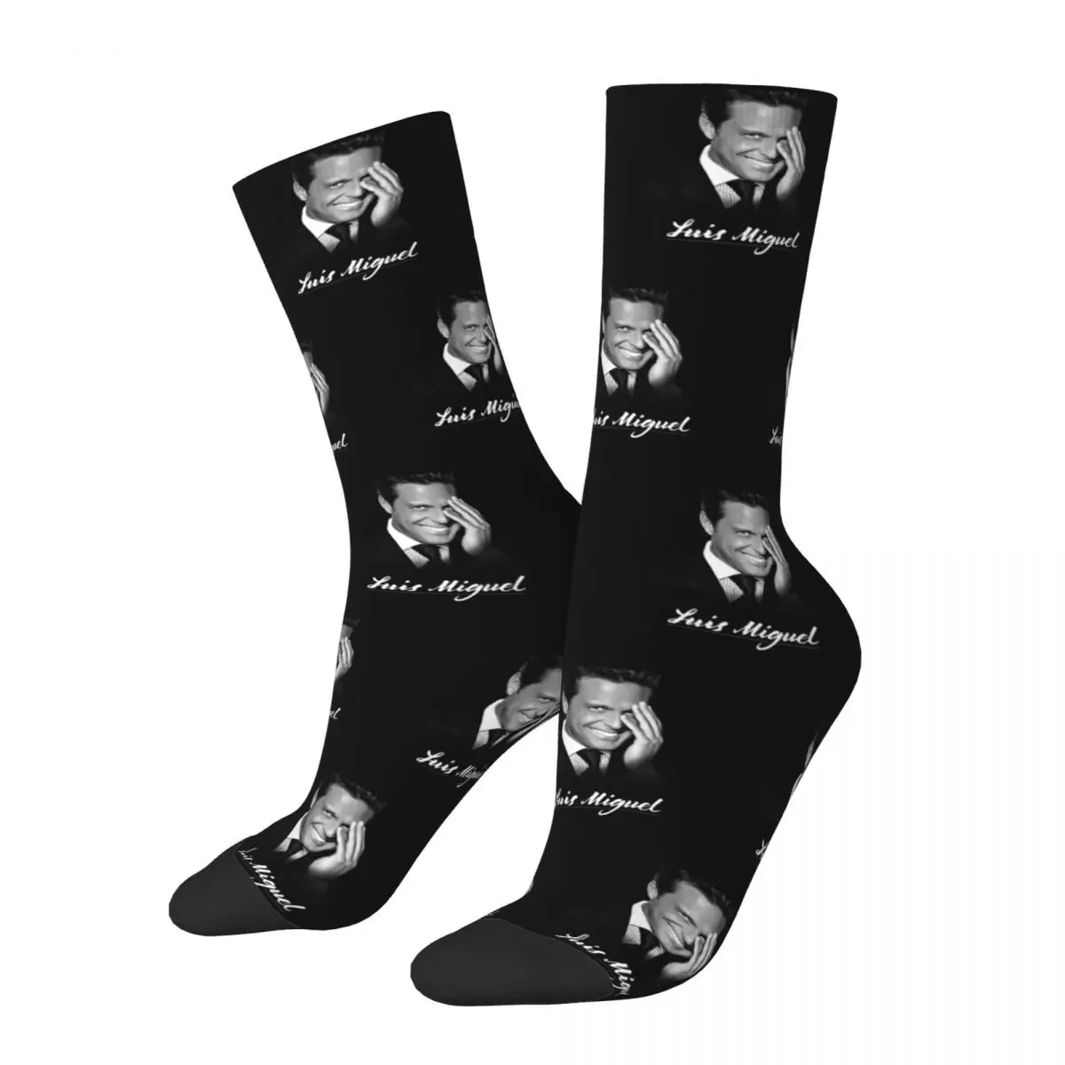 

Luis Miguel Socks Men's Women's Fashion El Sol de Mexico Socks Novelty Spring Summer Autumn Winter Socks Gift