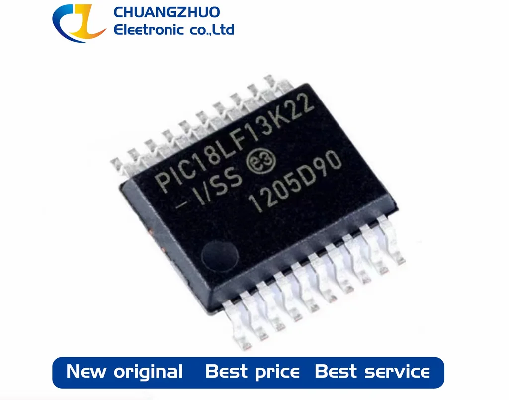 

1Pcs New original PIC18LF13K22-I/SS 64MHz PIC 17 FLASH 8KB SSOP-20-208mil Microcontroller Units