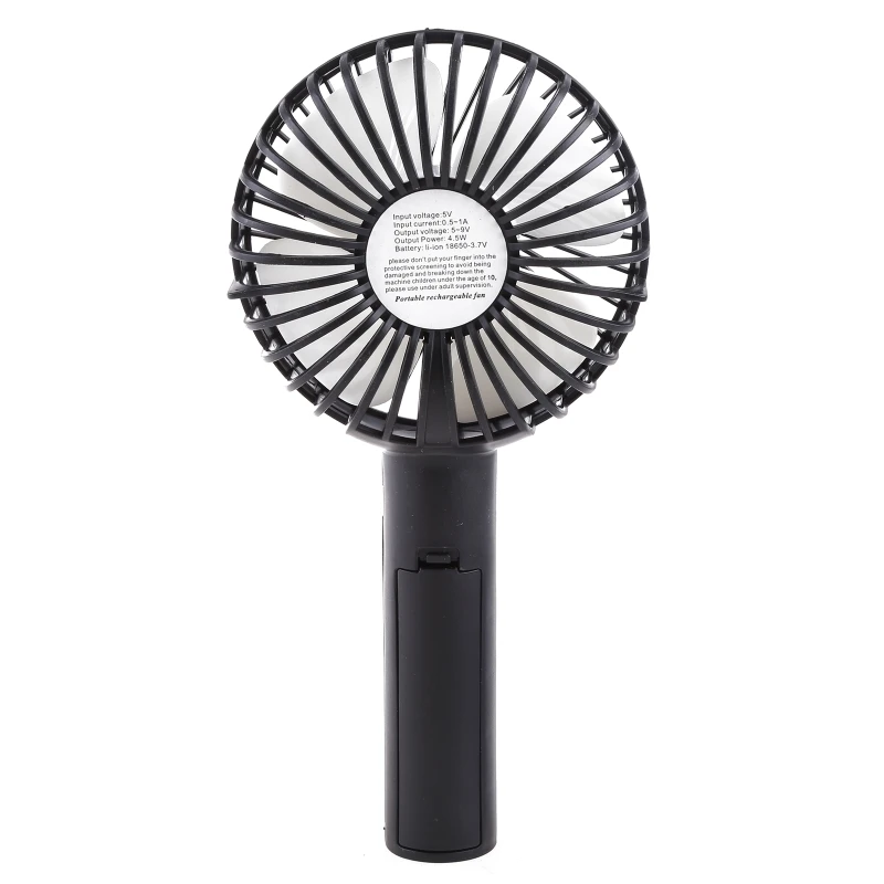 

Mini Handheld Fan Portable Rechargeable Battery Operated Cooling Desktop with