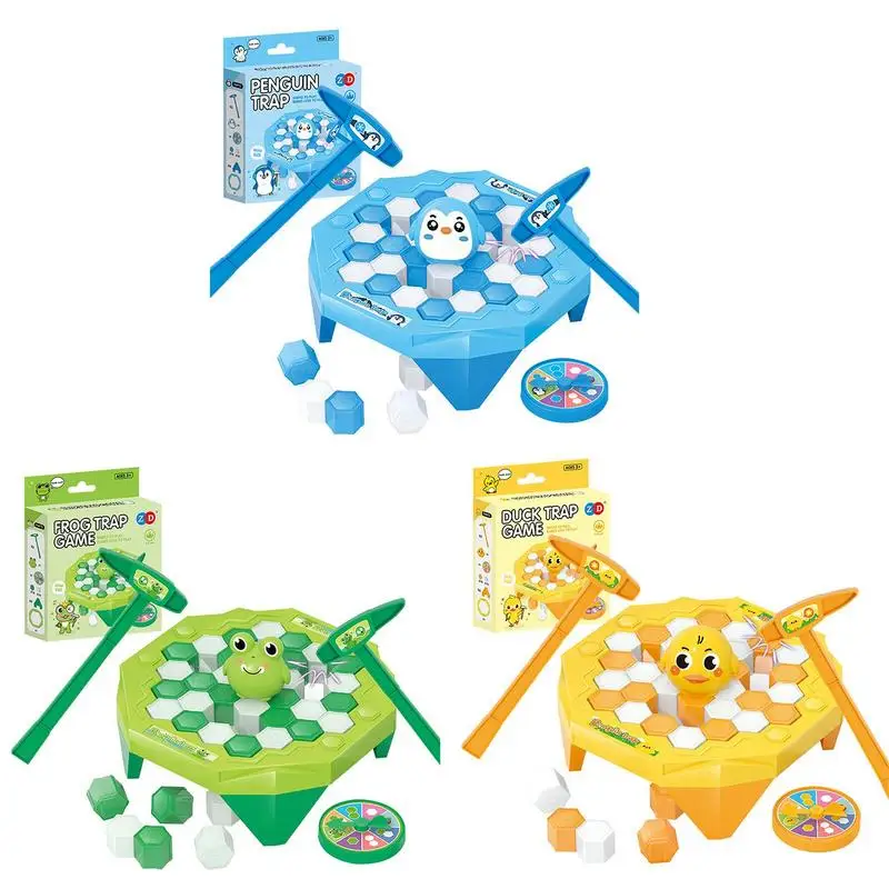 

Trend Kids Toys Parent-Child Family Party Save Penguin Ice Block Breaker Trap Kids Adults Board Game Stress Reliever Fidget Toys