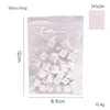 50Pcs Nail Sponges For With Silver Grabbing Pen Nail Art Color Gradient Aura Effect Designs Brush Precise Manicure Tool 5