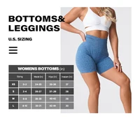 Nvgtn Scrunch Seamless Shorts Spandex Shorts Woman Fitness Elastic Breathable Hip-lifting Leisure Sports Running 6