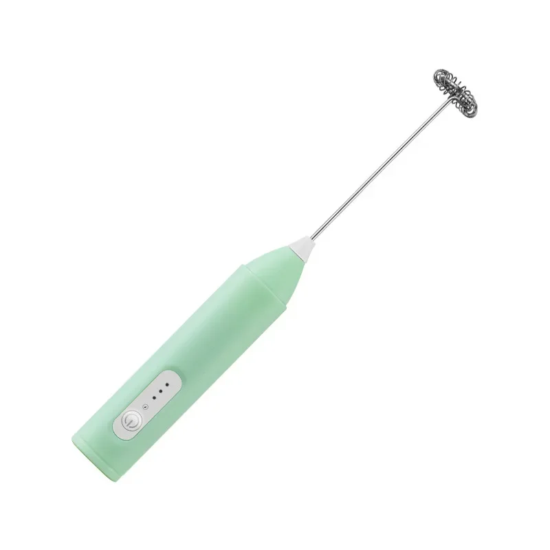 Mini Electric Milk Frother Coffee Milk Frother Home Use Handheld Wireless Foamer For Latte And Cappuccino With Whisk Attachment 2