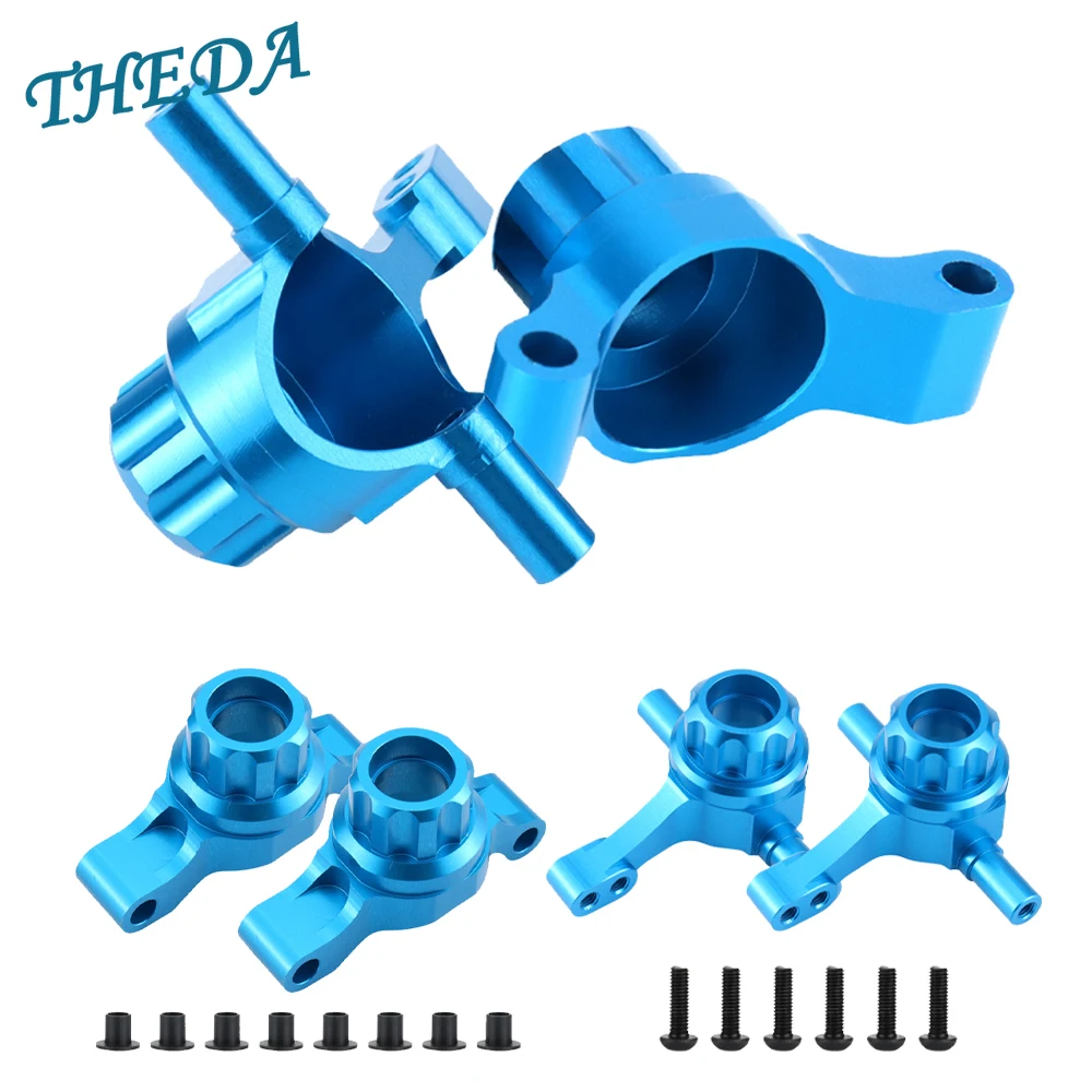 

Металлические передние насадки на руль, насадки на заднюю ось для 1/10 Tamiya TT02, детали для обновления радиоуправляемого автомобиля