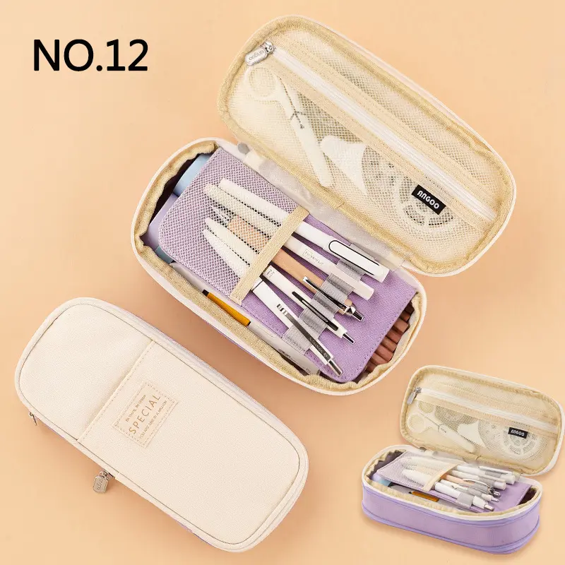 Creative pencil case Large Capacity Double Layers CPC Certification Safe Material School case Pouch Stationery for Girls - Image 18